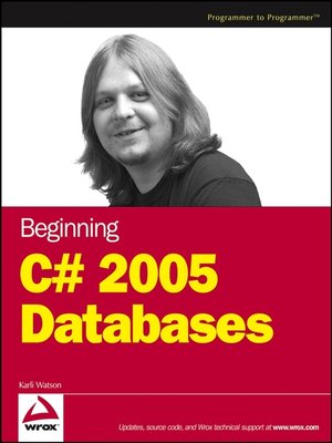 cover image of Beginning C# 2005 Databases